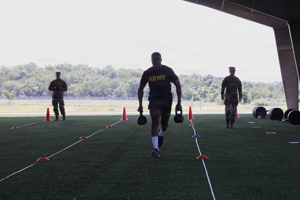 28th Infantry Division performs Army Fitness Test
