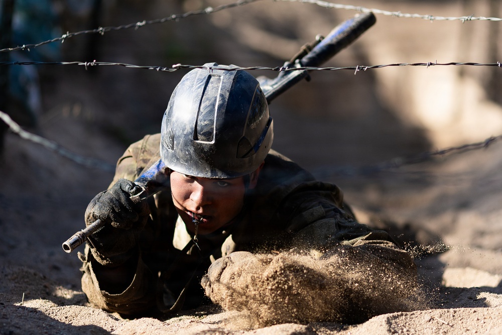 U.S. Air Force Academy Basic Cadet Training Assault Course