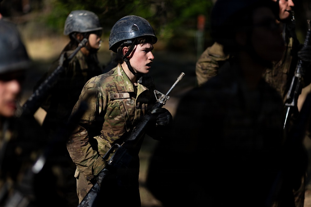 U.S. Air Force Academy Basic Cadet Training Assault Course