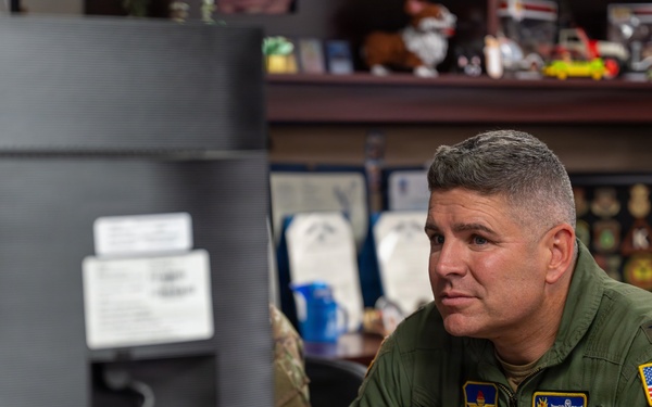 Boots on the ground: Altus command team completes hands-on immersion tour with 97th FSS