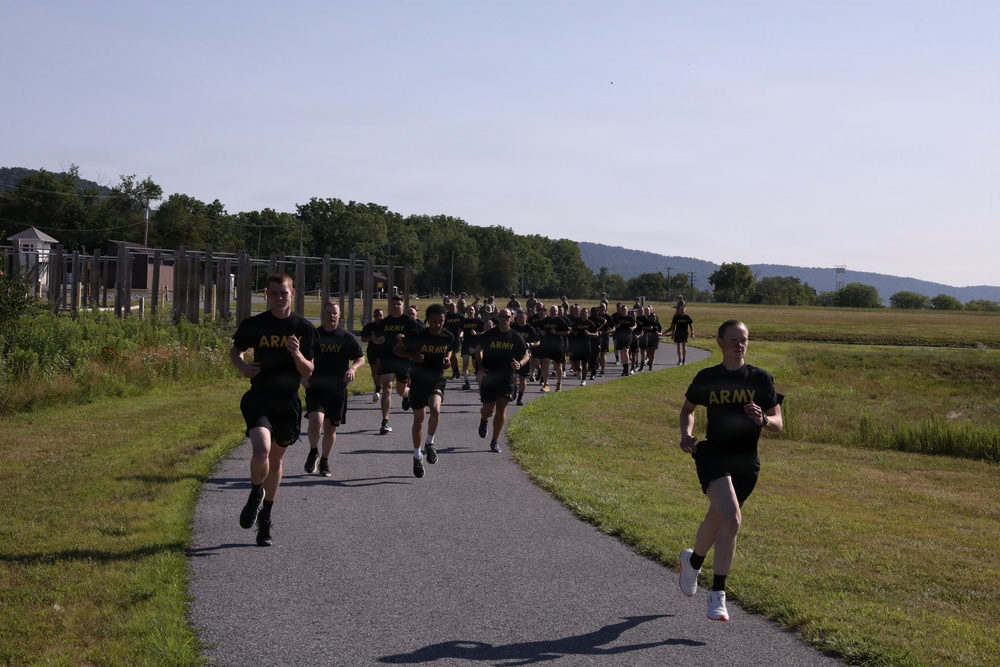 28th Infantry Division performs Army Fitness Test