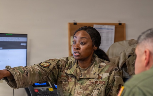 Boots on the ground: Altus command team completes hands-on immersion tour with 97th FSS