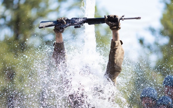 U.S. Air Force Academy Basic Cadet Training Assault Course