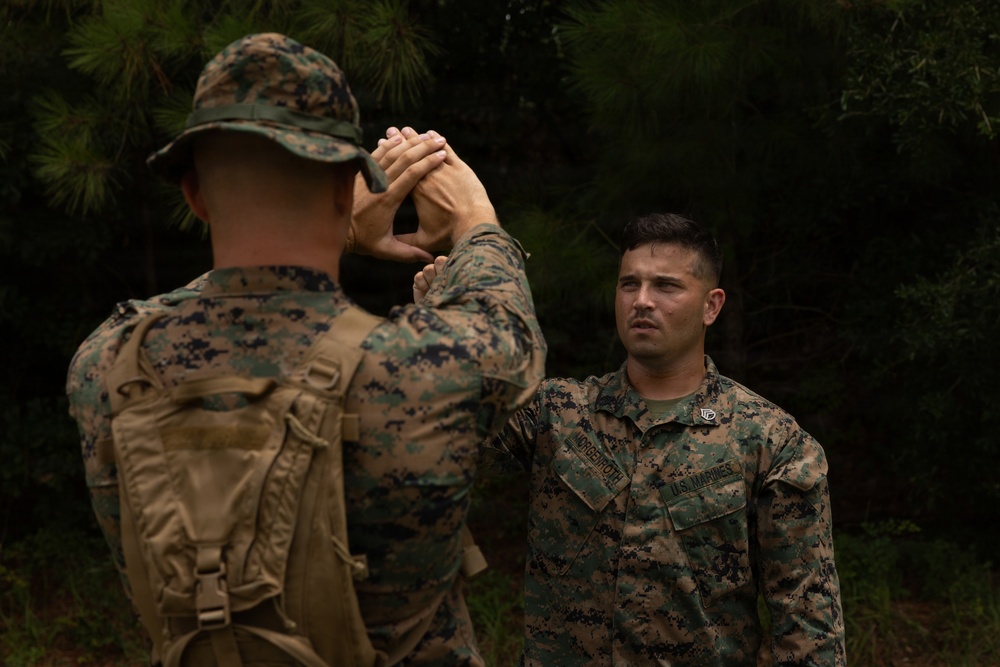 Naval ROTC Midshipmen Conduct Live-Fire Pistol Range