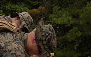 Naval ROTC Midshipmen Conduct Live-Fire Pistol Range