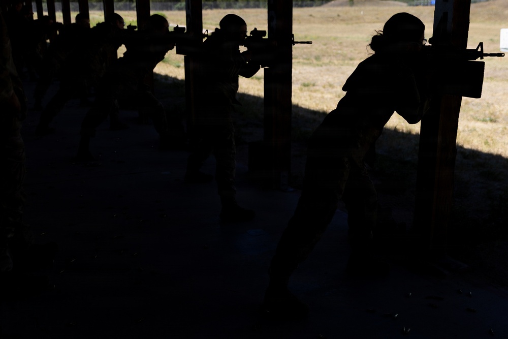 U.S. Air Force Academy Basic Cadet Training CATM Firing Range