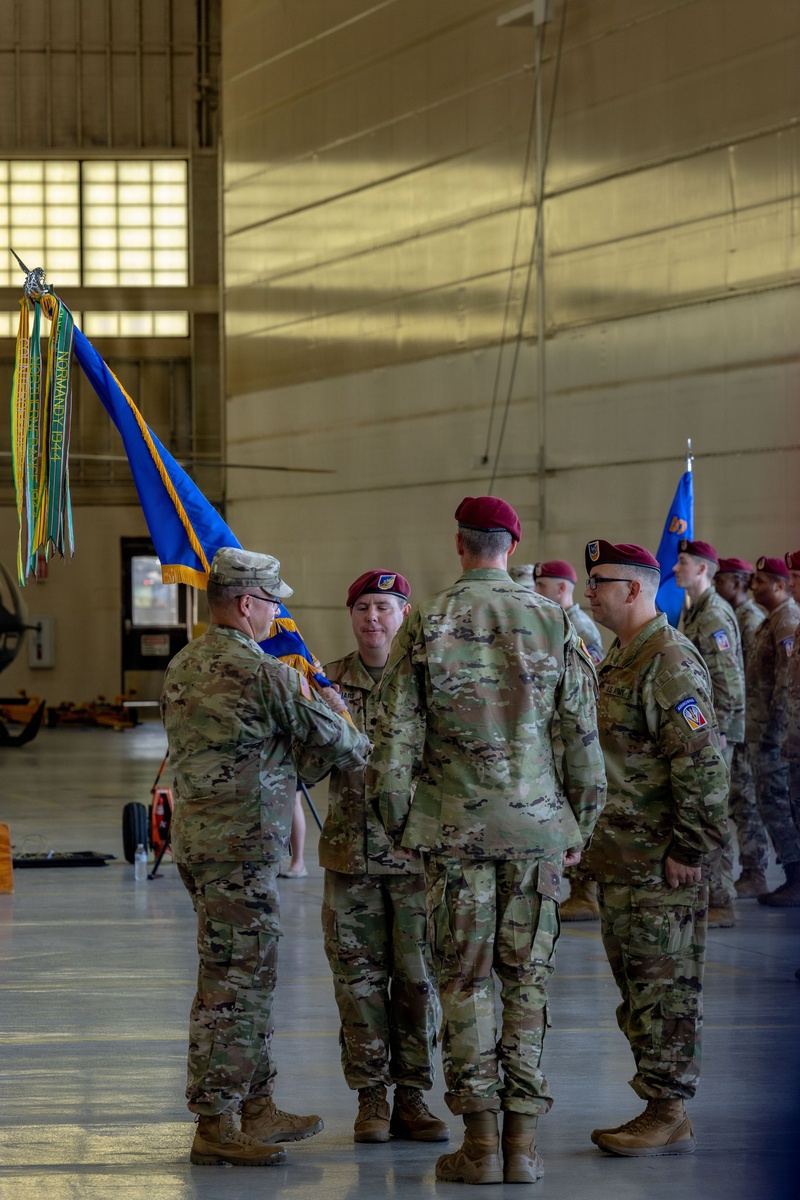 1-5 Aviation Bn changes command at JRTC, Fort Polk
