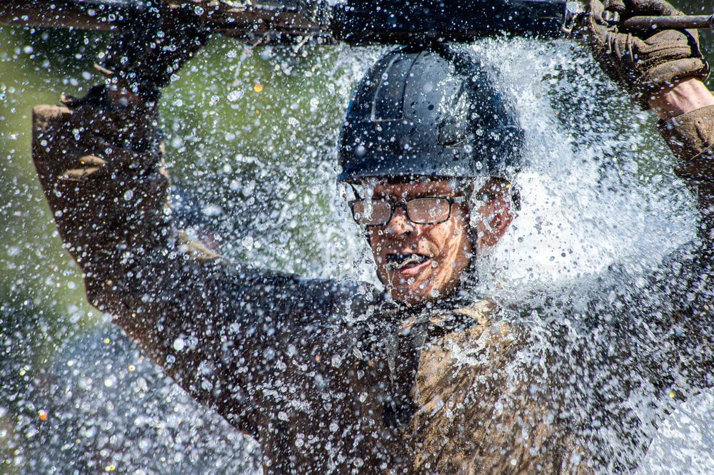 U.S. Air Force Academy Basic Cadet Training Assault Course