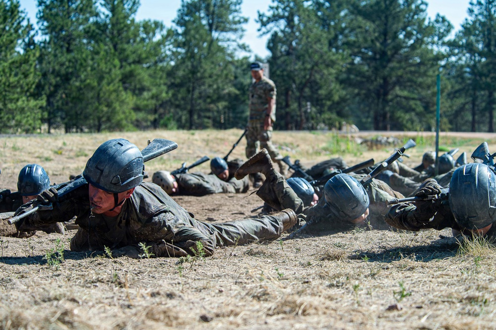 U.S. Air Force Academy Basic Cadet Training Assault Course
