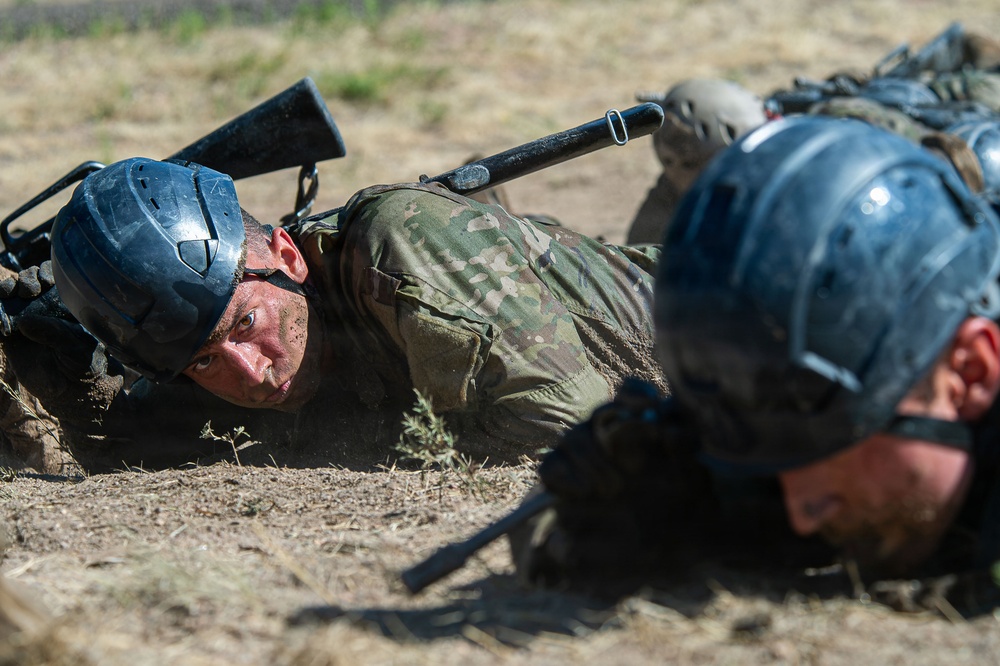 U.S. Air Force Academy Basic Cadet Training Assault Course
