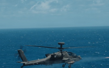 AH-64 Apache Sink Exercise with Spike NLOS Missile