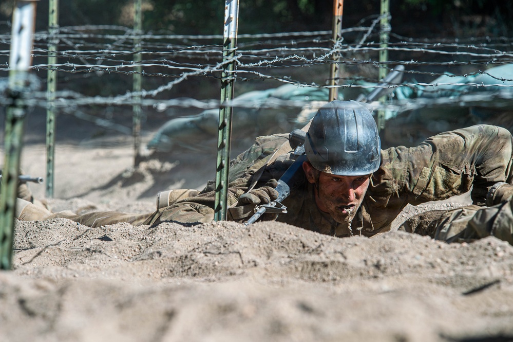 U.S. Air Force Academy Basic Cadet Training Assault Course