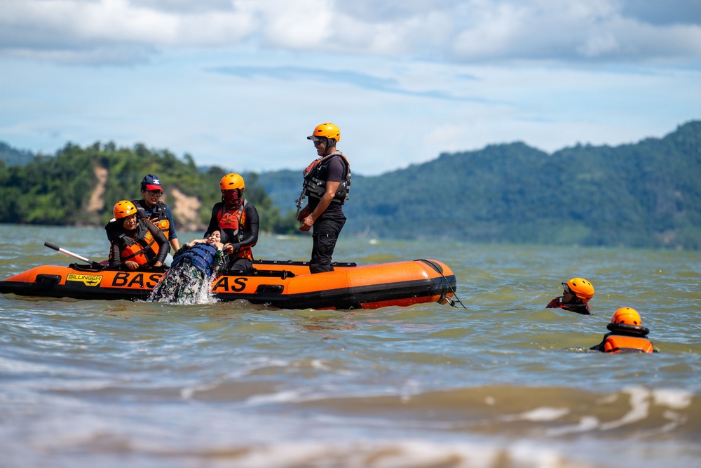 Pacific Partnership 2026 Participants Conduct a Water Rescue Exercise in Sibolga, Indonesia