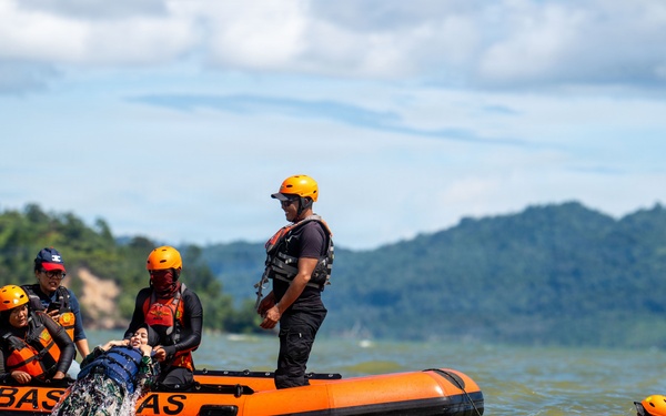 Pacific Partnership 2026 Participants Conduct a Water Rescue Exercise in Sibolga, Indonesia