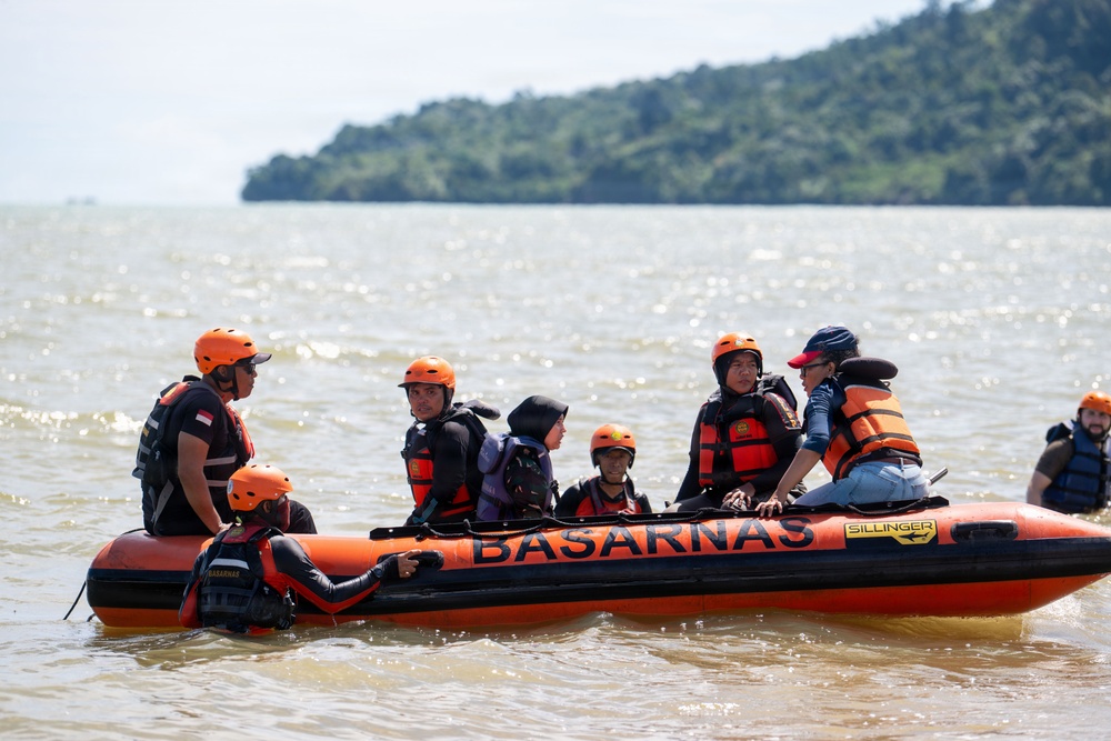 Pacific Partnership 2026 Participants Conduct a Water Rescue Exercise in Sibolga, Indonesia