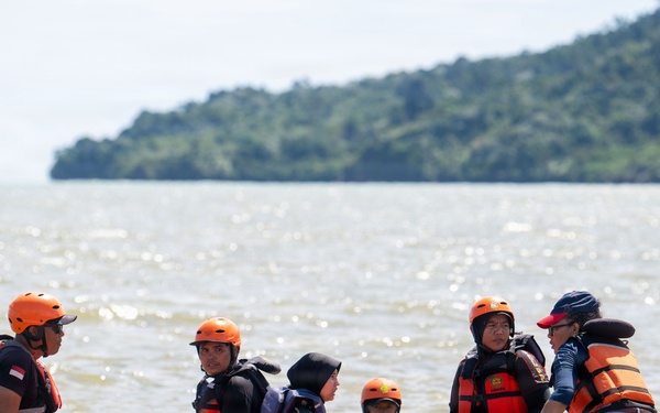 Pacific Partnership 2026 Participants Conduct a Water Rescue Exercise in Sibolga, Indonesia