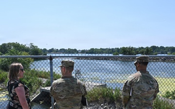 Buffalo District Leadership Visits Black Rock Lock