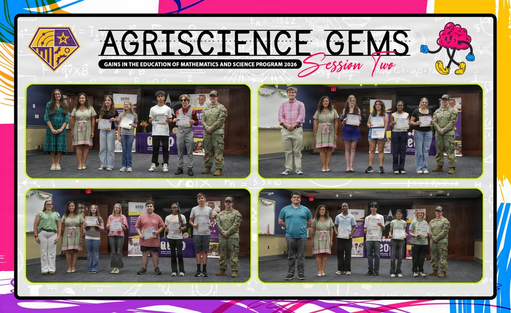 GEMS Recognition Ceremony Session Two - Agriscience