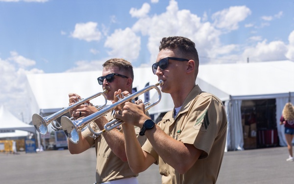 1st MARDIV Brass Band Performs at Cheyenne Frontier Days