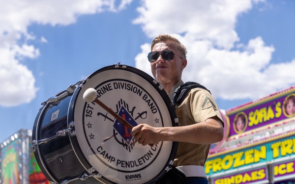 1st MARDIV Brass Band Performs at Cheyenne Frontier Days