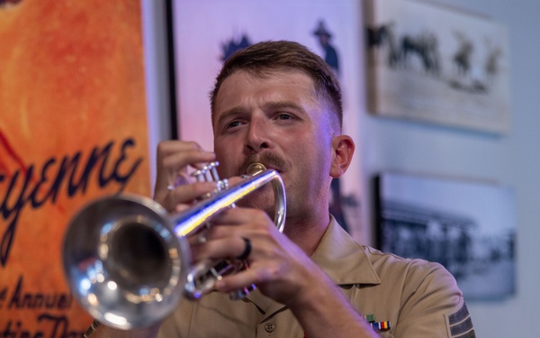 1st MARDIV Brass Band Performs at Cheyenne Frontier Days