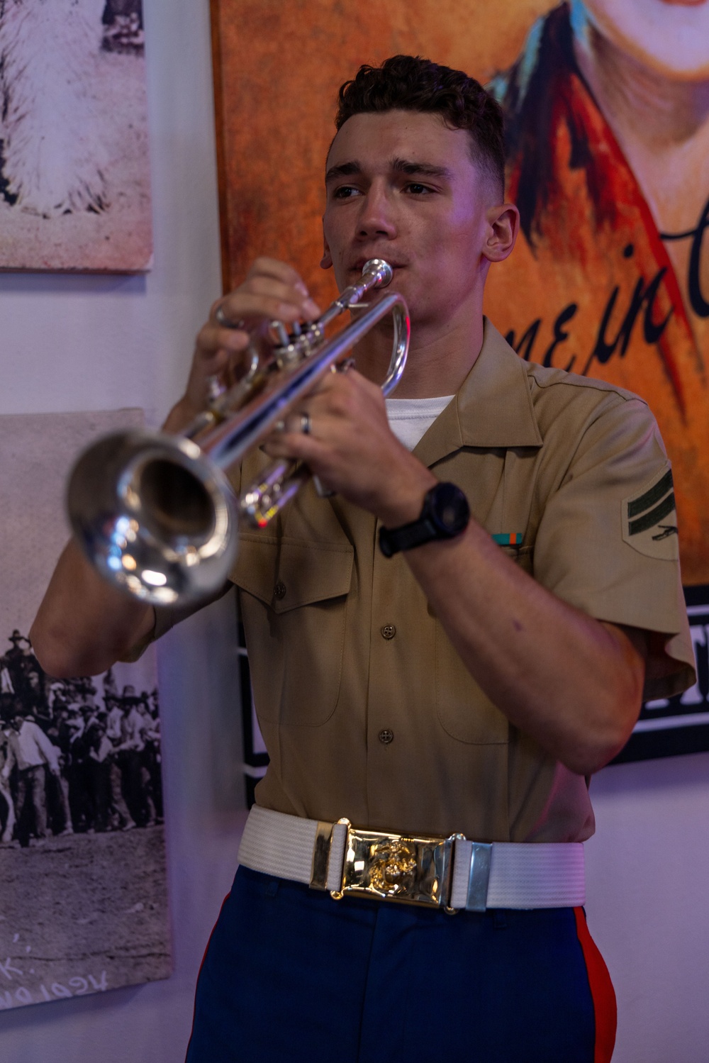 1st MARDIV Brass Band Performs at Cheyenne Frontier Days