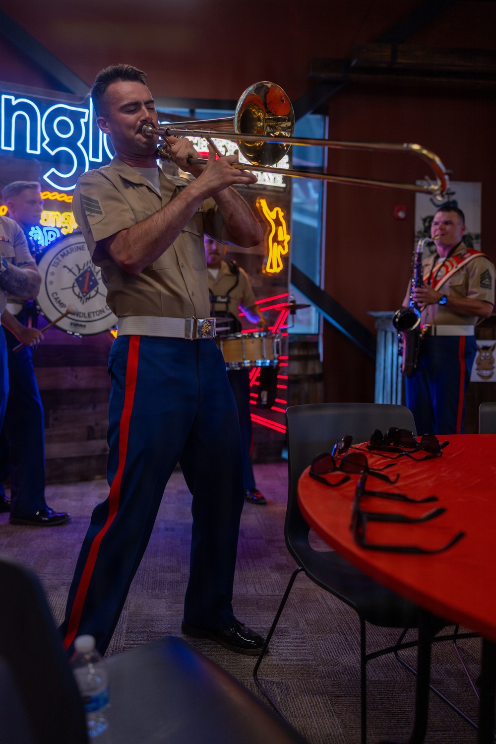 1st MARDIV Brass Band Performs at Cheyenne Frontier Days