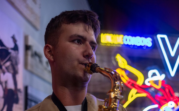 1st MARDIV Brass Band Performs at Cheyenne Frontier Days