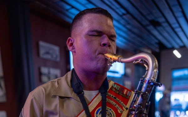 1st MARDIV Brass Band Performs at Cheyenne Frontier Days
