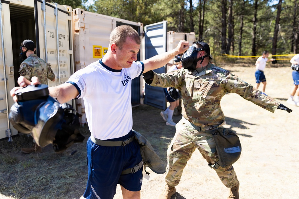 U.S. Air Force Academy BCT Class of 2030 CBRN Defense Training