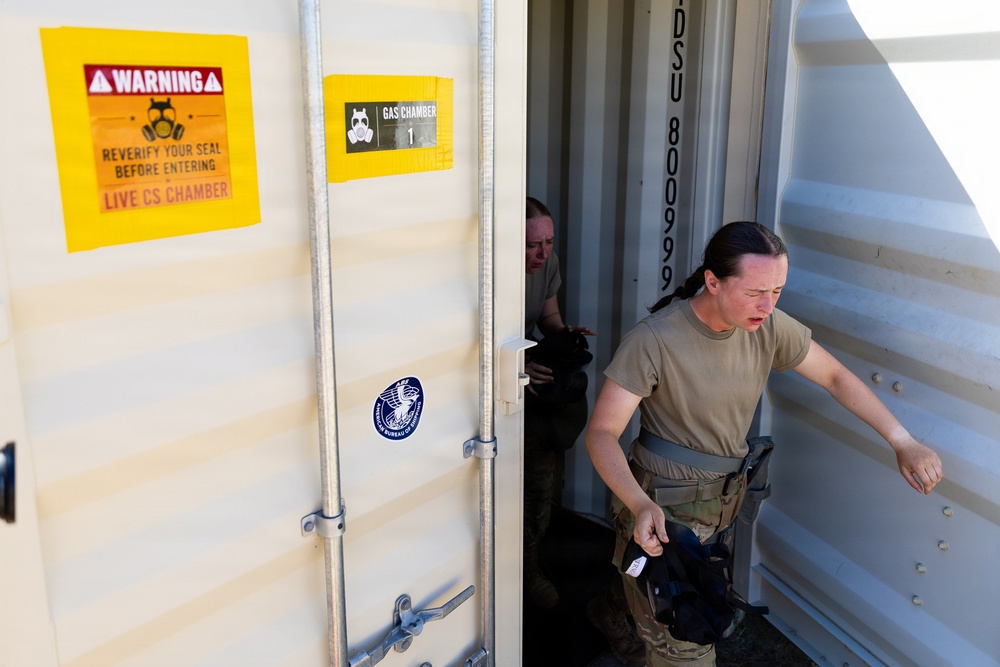 U.S. Air Force Academy BCT Class of 2030 CBRN Defense Training