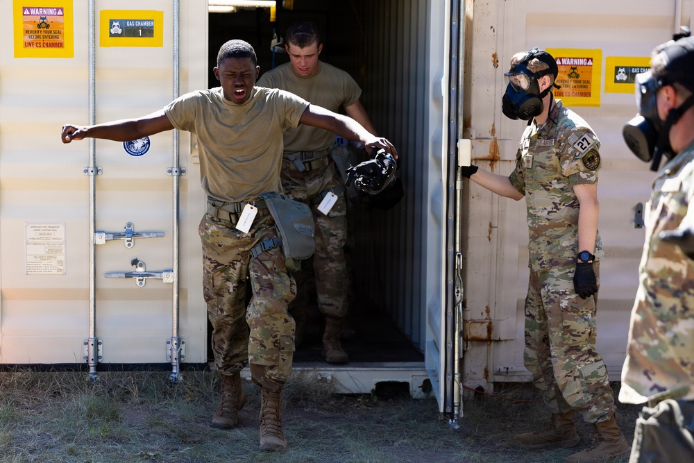 U.S. Air Force Academy BCT Class of 2030 CBRN Defense Training