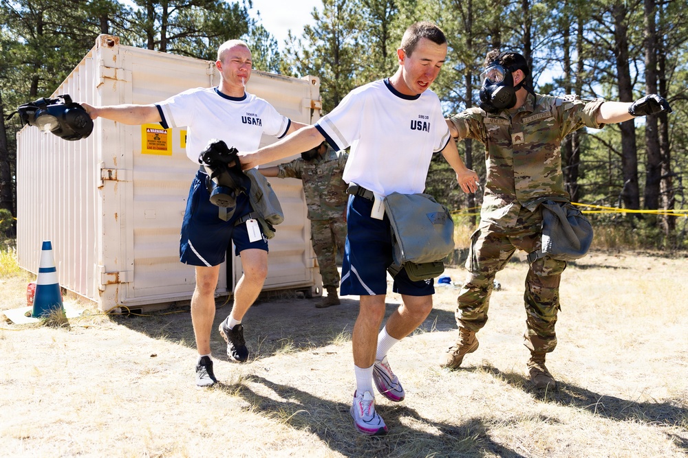 U.S. Air Force Academy BCT Class of 2030 CBRN Defense Training