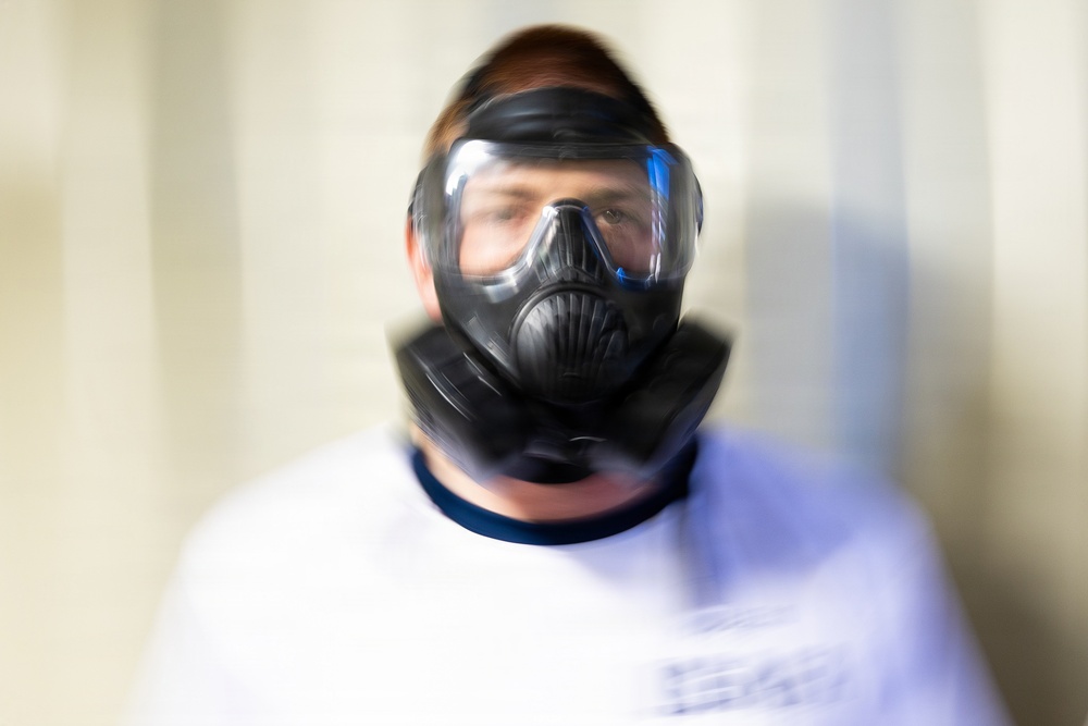 U.S. Air Force Academy BCT Class of 2030 CBRN Defense Training