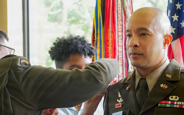 Major Clifton Douglas Advances to Lieutenant Colonel