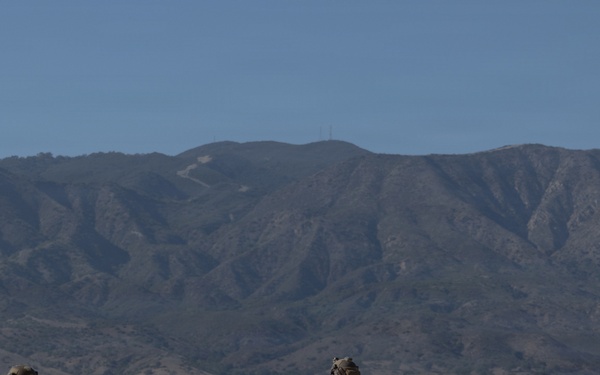 1st Radio Battalion conducts M240B machine gun range