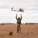 Battlegroup ANZAC soldiers train with a Small Uncrewed Aircraft System during PC-C6