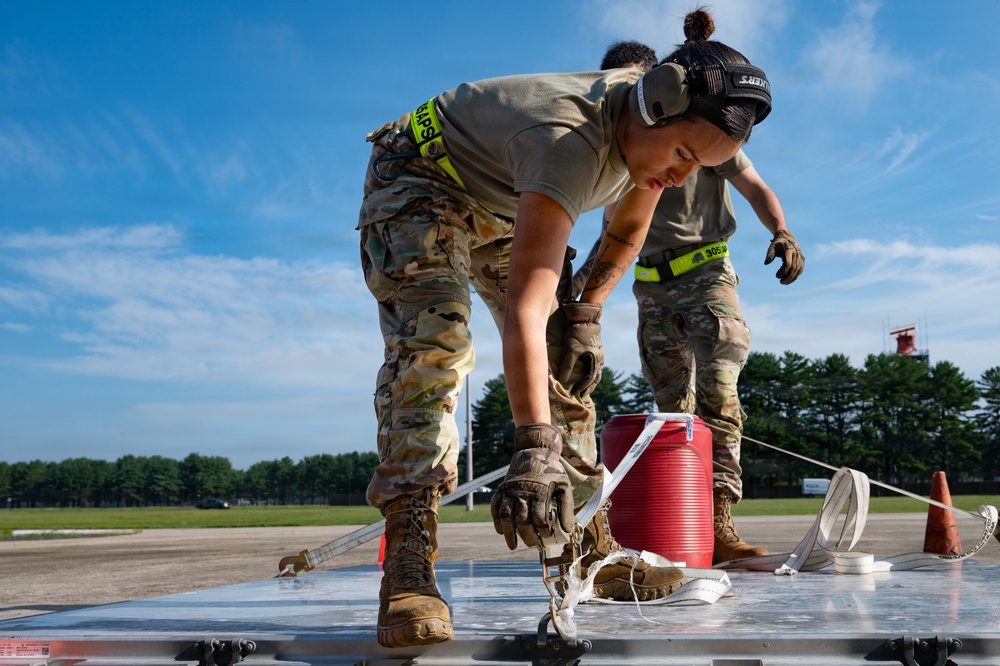High temperatures, higher competition: 305th APS competes in rodeo