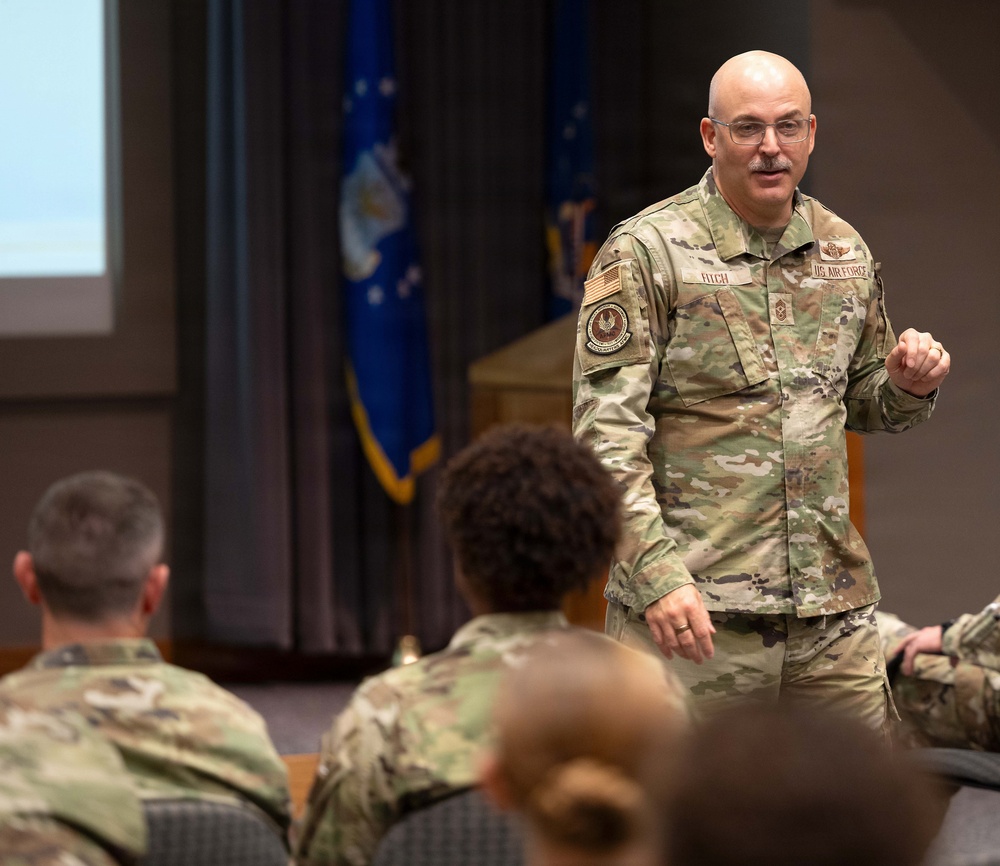 AFMC Command Chief hosts enlisted Airmen discussion at HQ AFMC