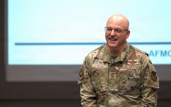 AFMC Command Chief hosts enlisted Airmen discussion at HQ AFMC