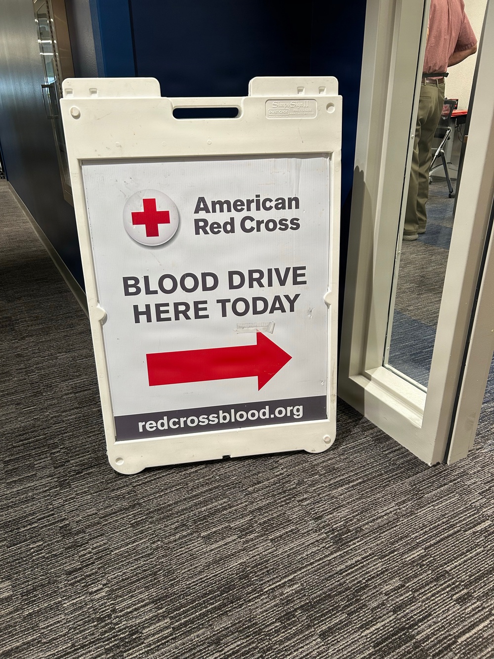 Buffalo District Employees Participate in Red Cross Blood Drive