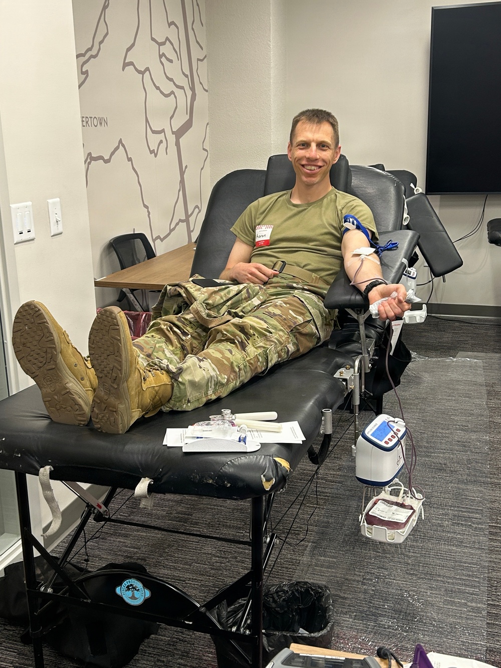 Buffalo District Employees Participate in Red Cross Blood Drive