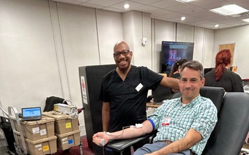 Buffalo District Employees Participate in Red Cross Blood Drive