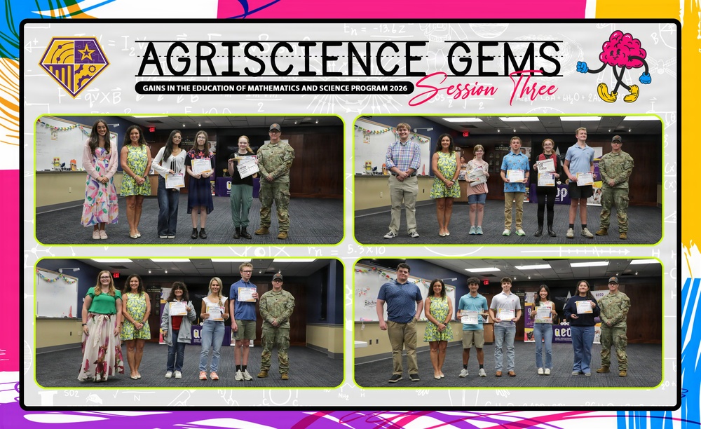 GEMS Recognition Ceremony Session Three - Agriscience