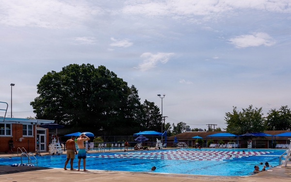 Marine Corps Base Quantico’s 50-meter pool