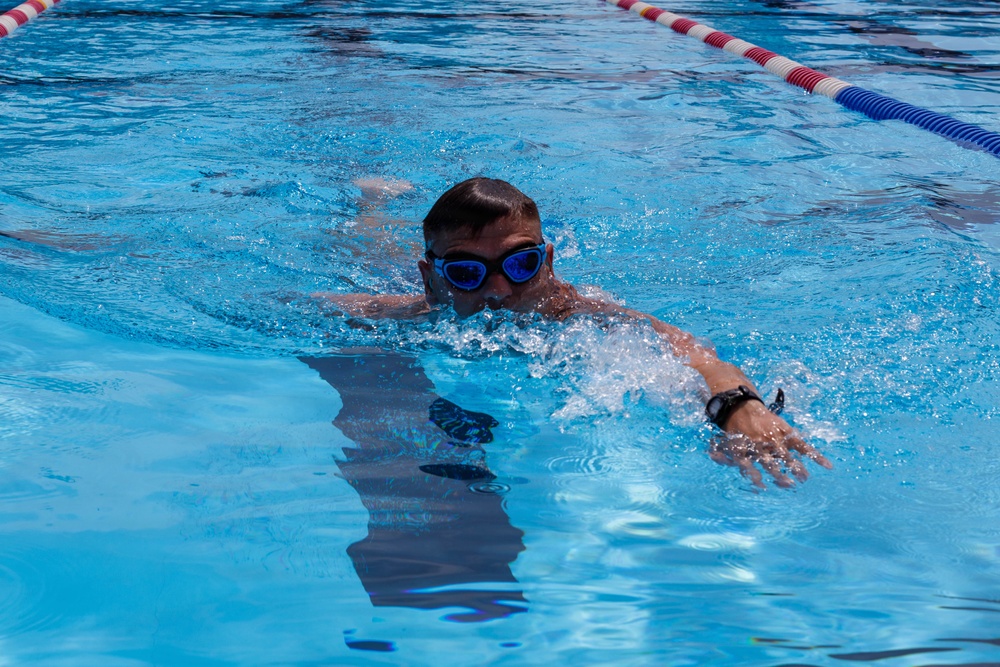 Marine Corps Base Quantico’s 50-meter pool