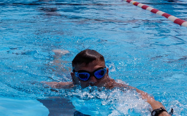 Marine Corps Base Quantico’s 50-meter pool
