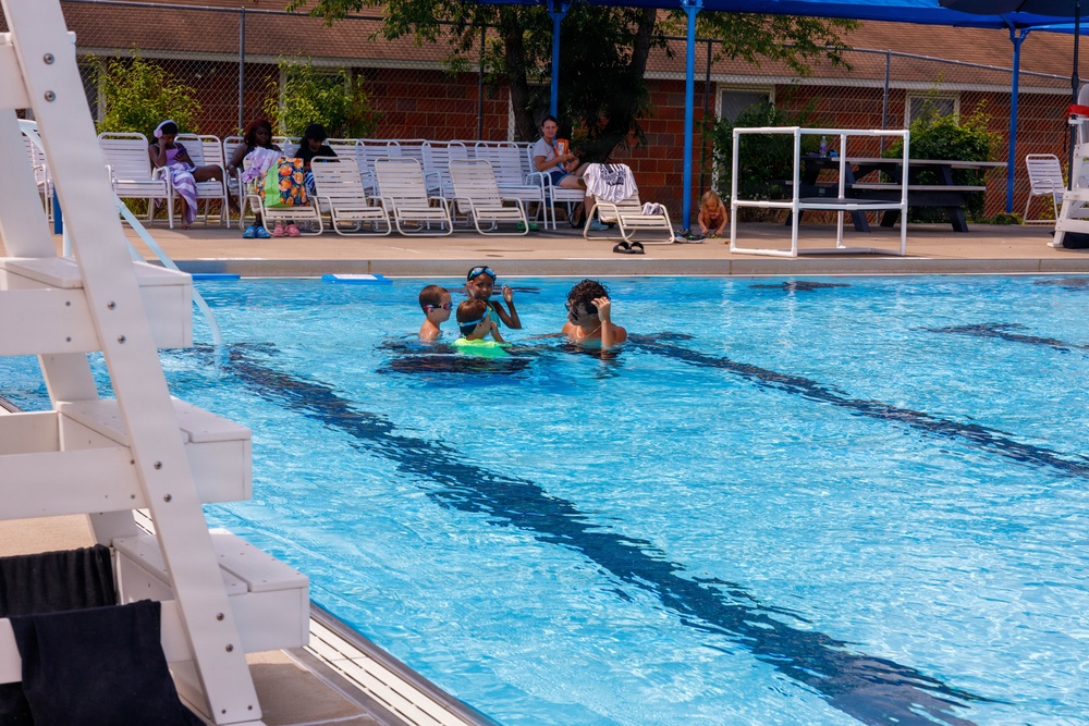 Marine Corps Base Quantico’s 50-meter pool