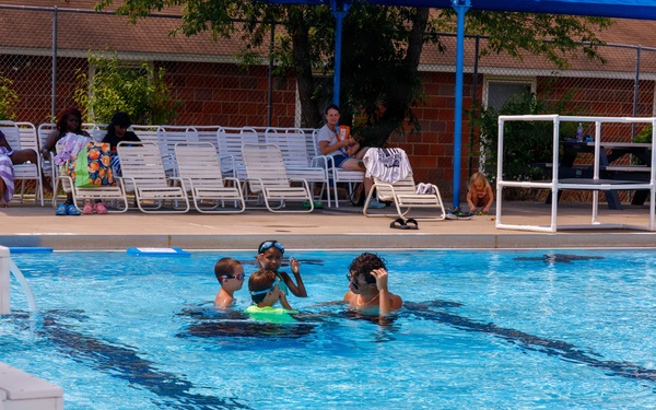 Marine Corps Base Quantico’s 50-meter pool