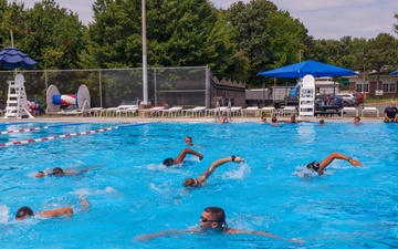 Marine Corps Base Quantico’s 50-meter pool